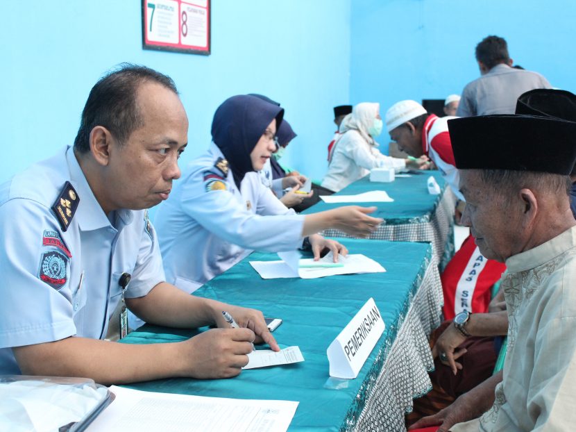 PERNAKES Kanwil Kemenkumham Banten dan Dinkes Provinsi Banten Gelar Pelayanan Kesehatan Di Lapas Serang