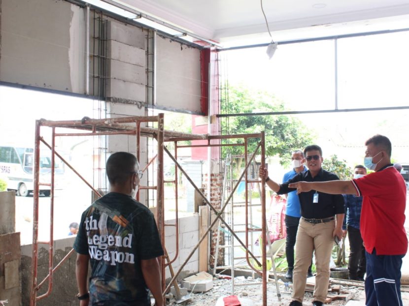 Sambangi Lapas Serang, Kadivpas Banten Tinjau Renovasi Ruang Pelayanan Publik