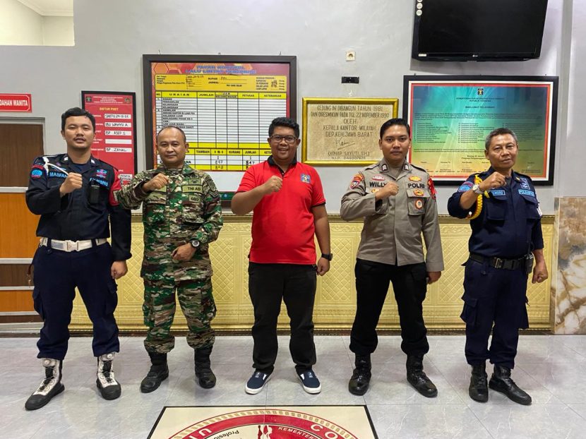 Koramil 0602-05/Cipocok Jaya dan Polsek Cipocok Jaya Kolaborasi Antisipasi Gangguan Kamtib di Lapas Serang