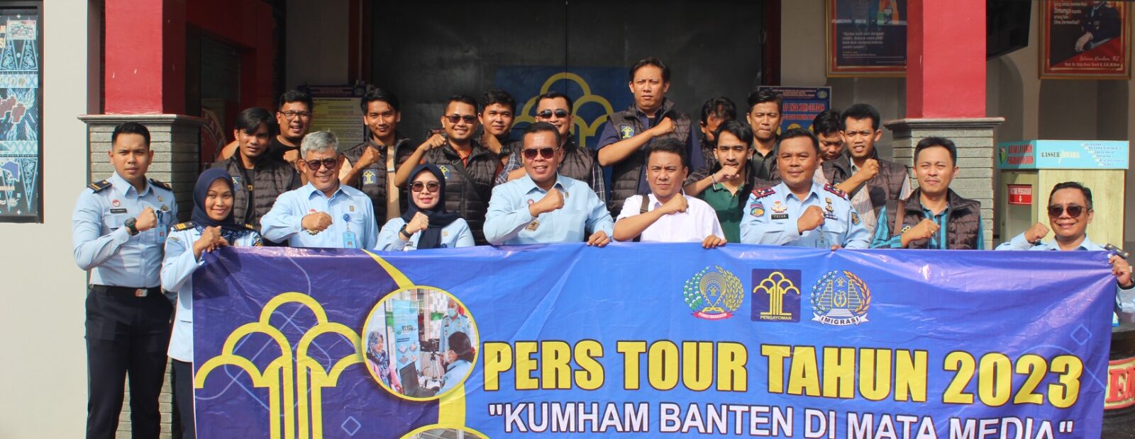 Press Tour 2023 Kemenkumham Banten, Satu-Satunya di Banten Lapas Serang Punya Blok Napi Khusus Disabilitas dan Lansia